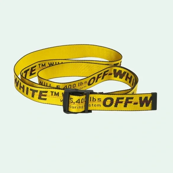 Off-White leather “BELT” Virgil Abloh 2013 OFF WHITE INDUSTRIAL BELT 2013 AUTHENTIC ~ Virgil Abloh | eBay main image 3